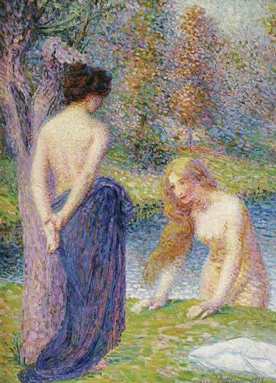 Femmes au bain, Hippolyte Petitjean
